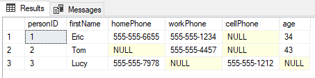 ISNULL SQL tutorial