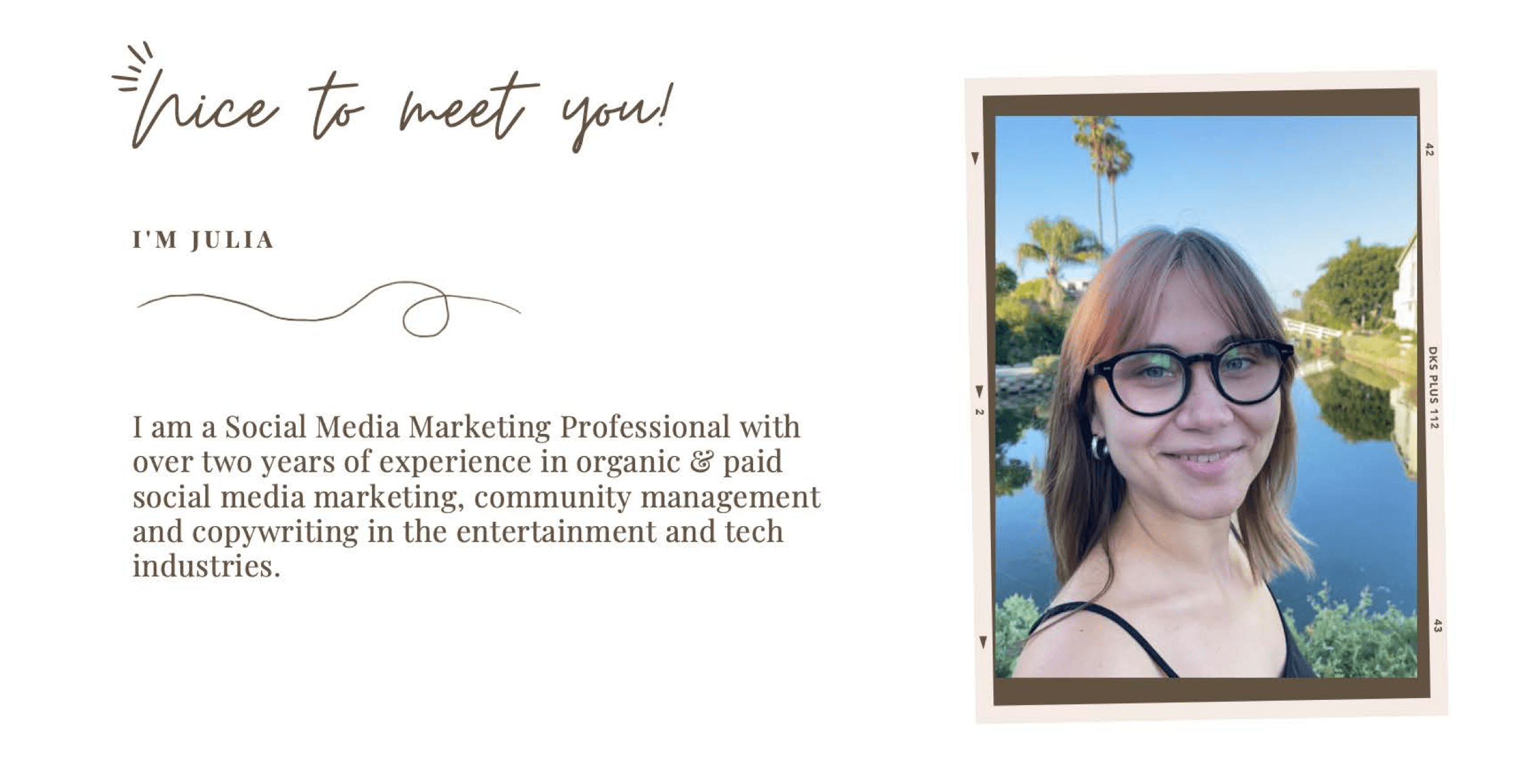 Julia Babicheva social media portfolio