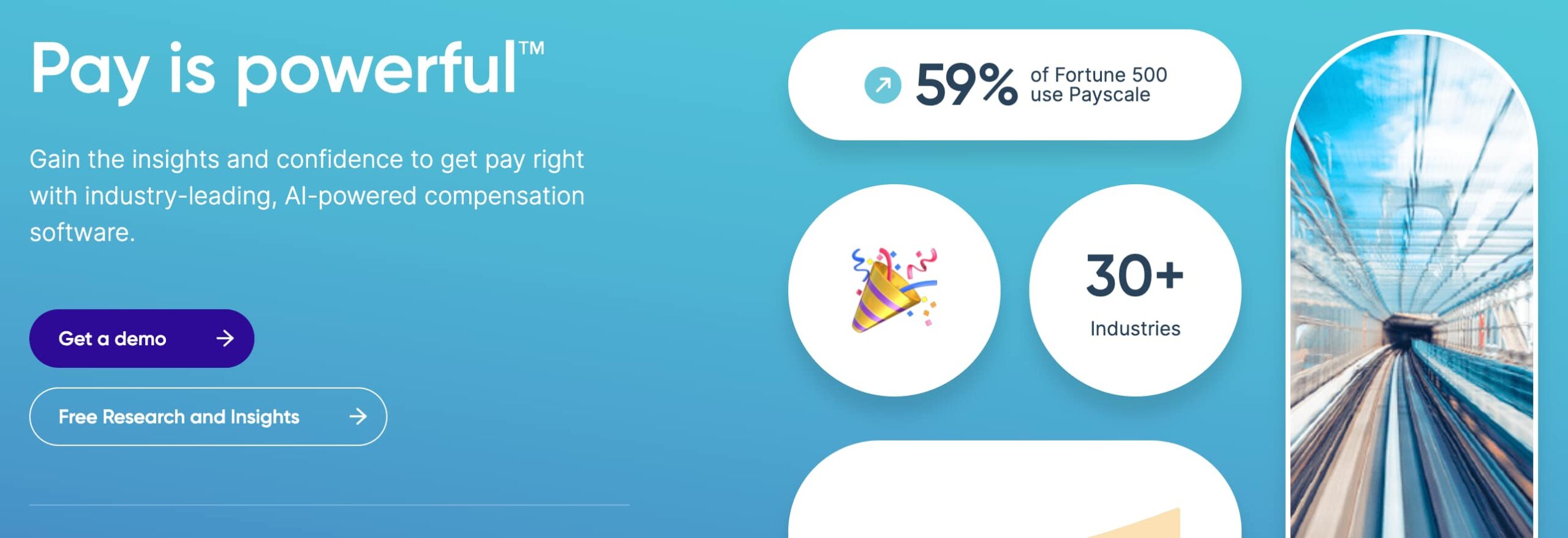 a screenshot of the ai job search tool payscale