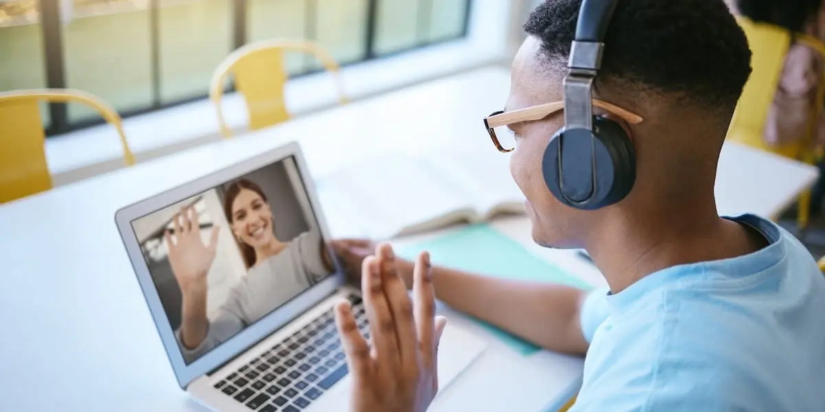 A product design candidate prepares for a Zoom interview.